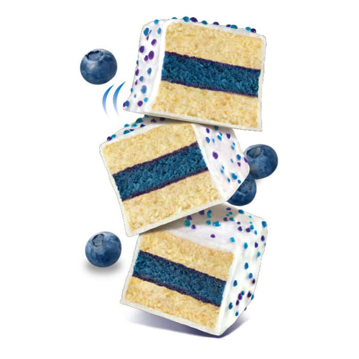 Iced Blueberry Cobbler